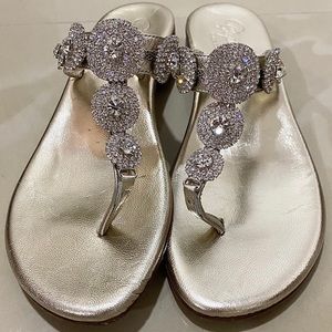 Capri Girl Jeweled Sandal